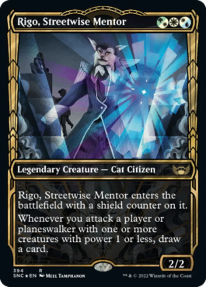 Rigo, Streetwise Mentor <gilded foil> [SNC] (F)