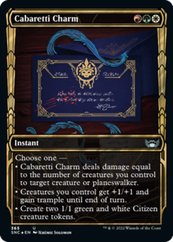 Cabaretti Charm <gilded foil> [SNC] (F)