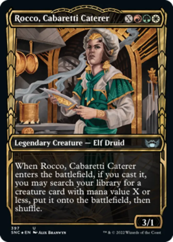 Rocco, Cabaretti Caterer <gilded foil> [SNC] (F)