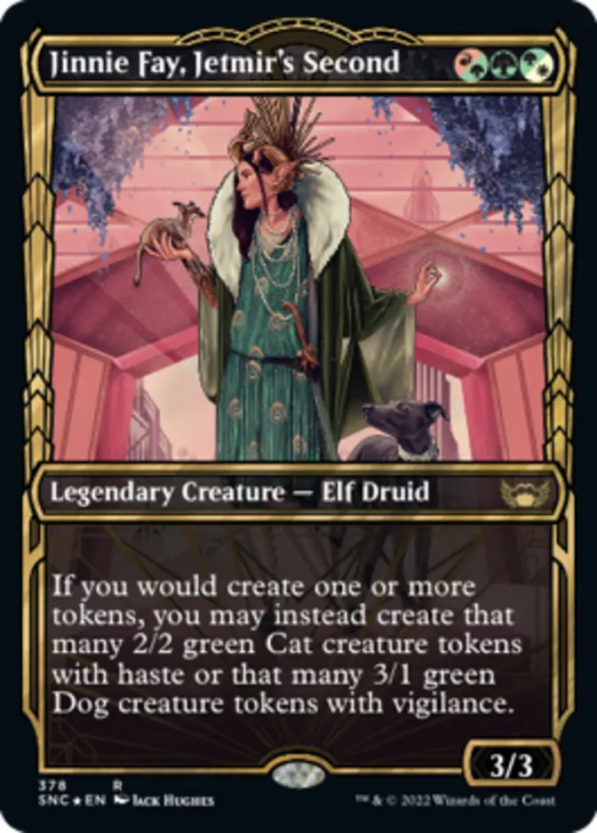 Jinnie Fay, Jetmir's Second <gilded foil> [SNC] (F)