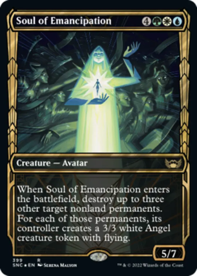 Soul of Emancipation <gilded foil> [SNC] (F)