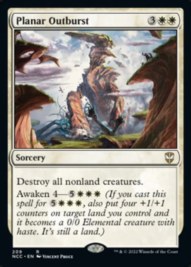 Planar Outburst [NCC]