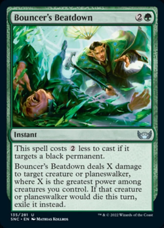 Bouncer's Beatdown [SNC] (F)