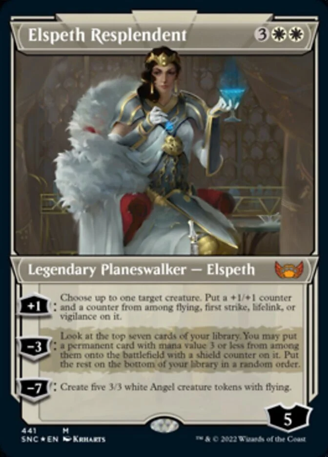 Elspeth Resplendent <foil-etched> [SNC] (FE)