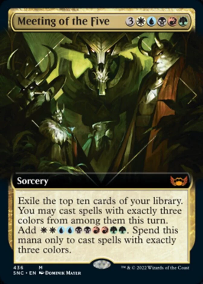 Meeting of the Five <extended> [SNC] (F)