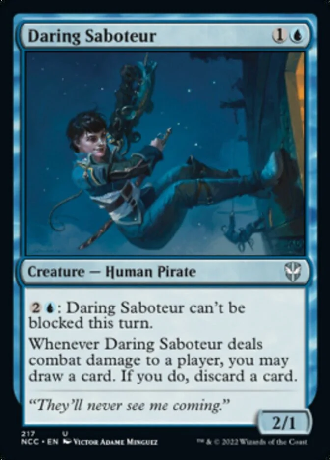 Daring Saboteur [NCC] (F)