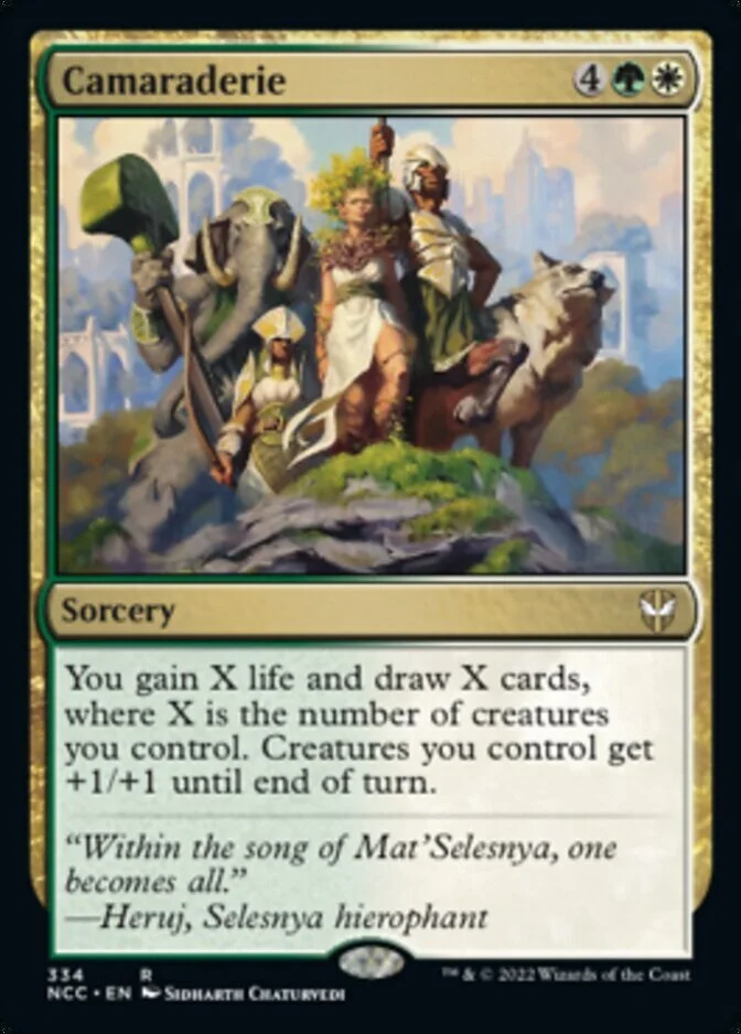 Camaraderie [NCC] (F)