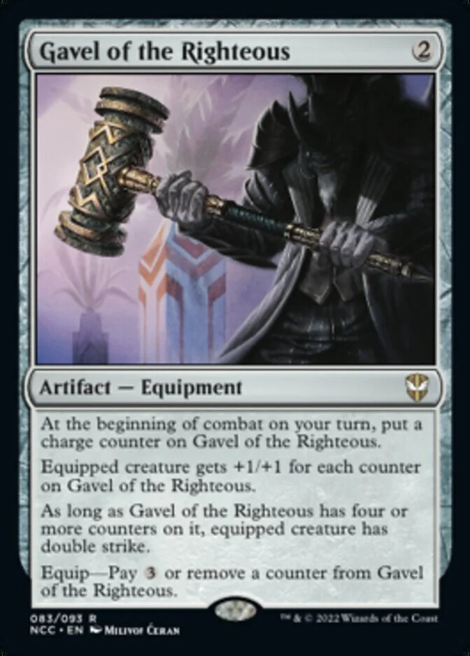 Gavel of the Righteous [NCC] (F)