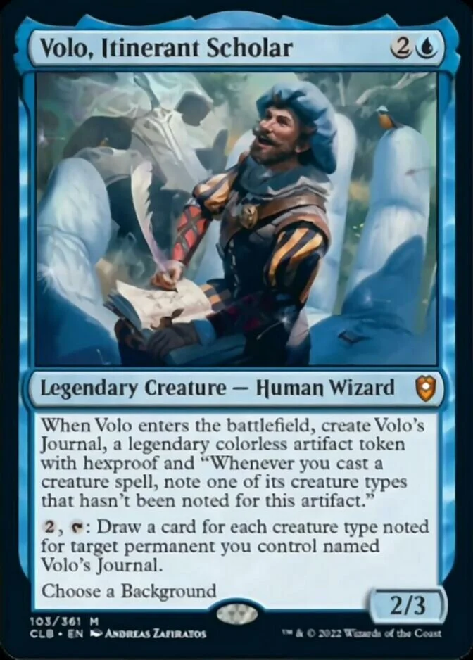 Volo, Itinerant Scholar [CLB]
