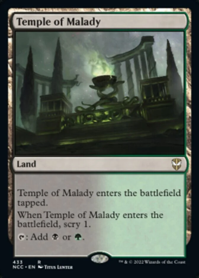 Temple of Malady [NCC] (F)