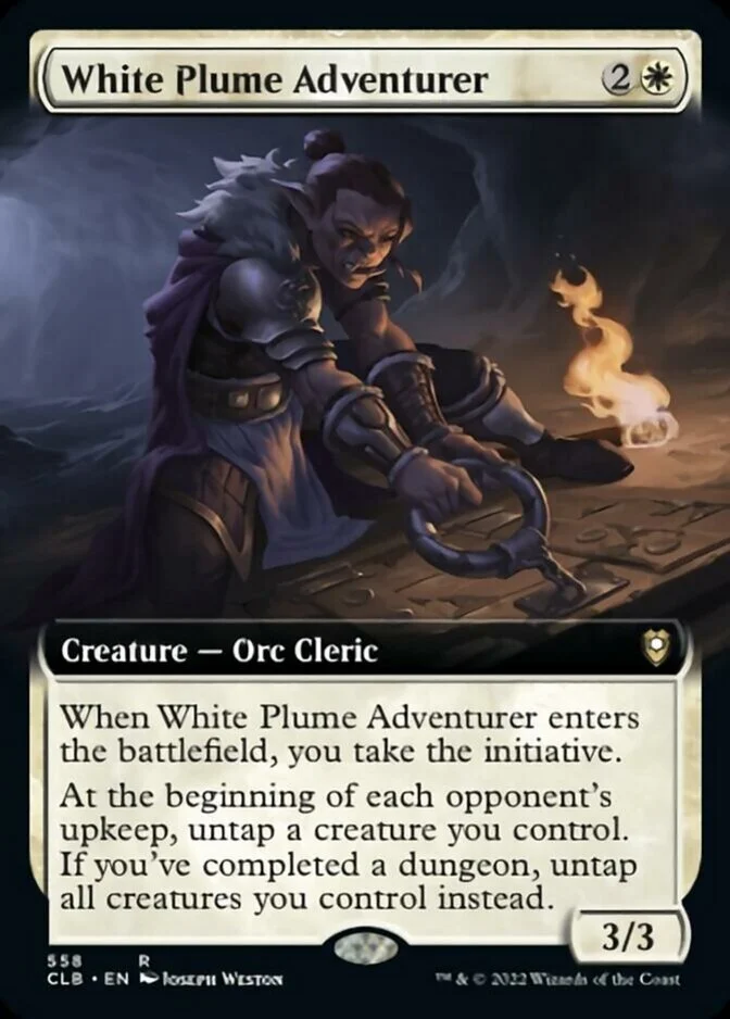 White Plume Adventurer <extended> [CLB]
