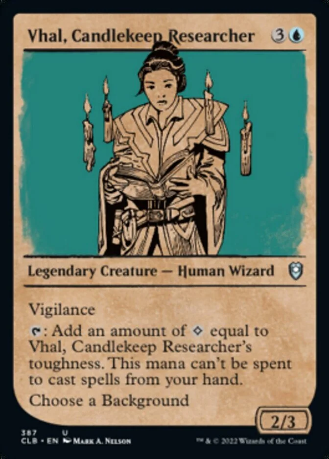 Vhal, Candlekeep Researcher <showcase> [CLB]