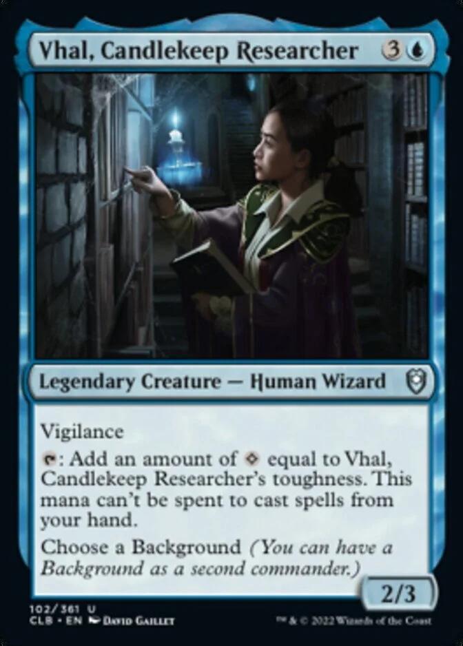 Vhal, Candlekeep Researcher [CLB]