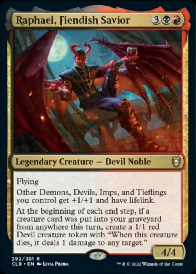 Raphael, Fiendish Savior [CLB]