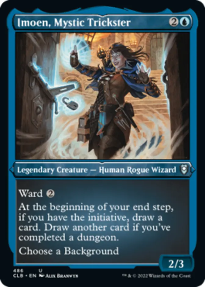 Imoen, Mystic Trickster <foil etched> [CLB] (F)