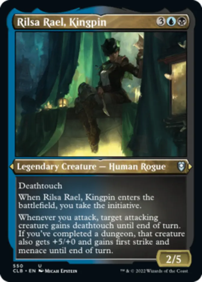 Rilsa Rael, Kingpin <foil etched> [CLB]