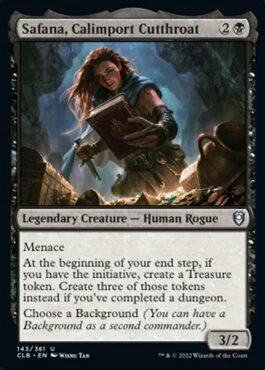 Safana, Calimport Cutthroat