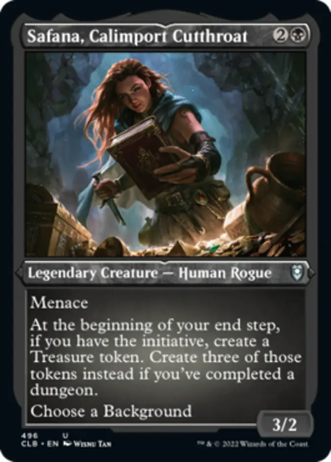 Safana, Calimport Cutthroat <foil etched> [CLB] (F)