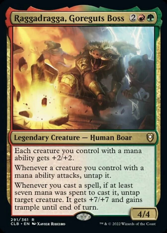 Raggadragga, Goreguts Boss [CLB]