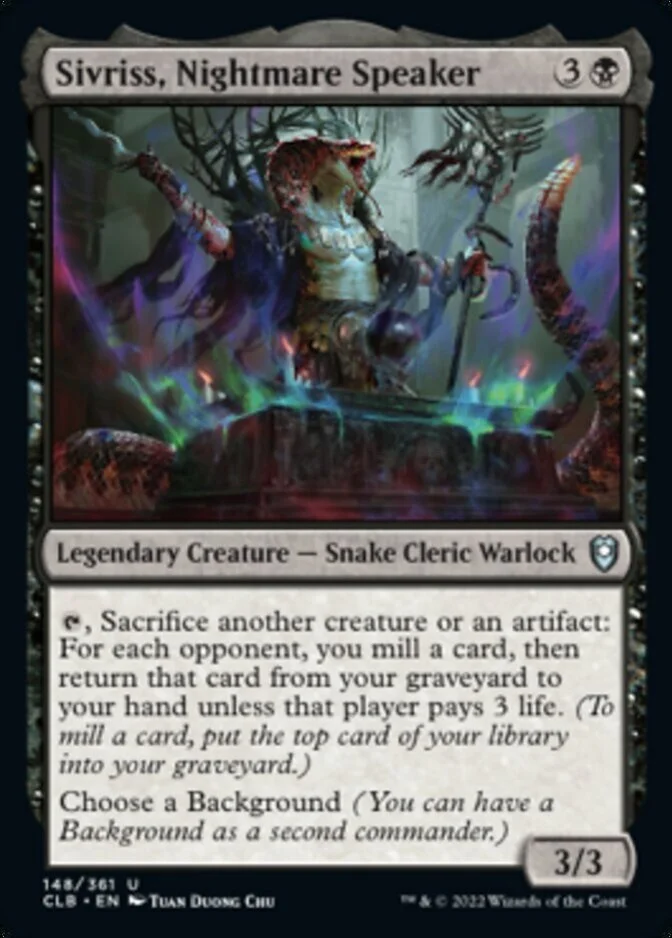 Sivriss, Nightmare Speaker [CLB]