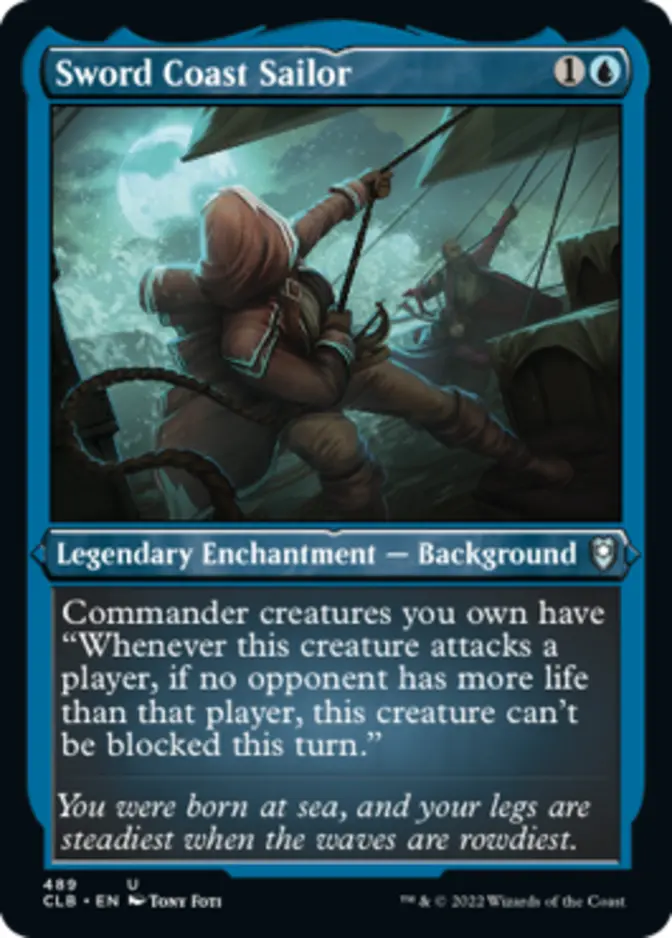 Sword Coast Sailor <foil etched> [CLB] (F)
