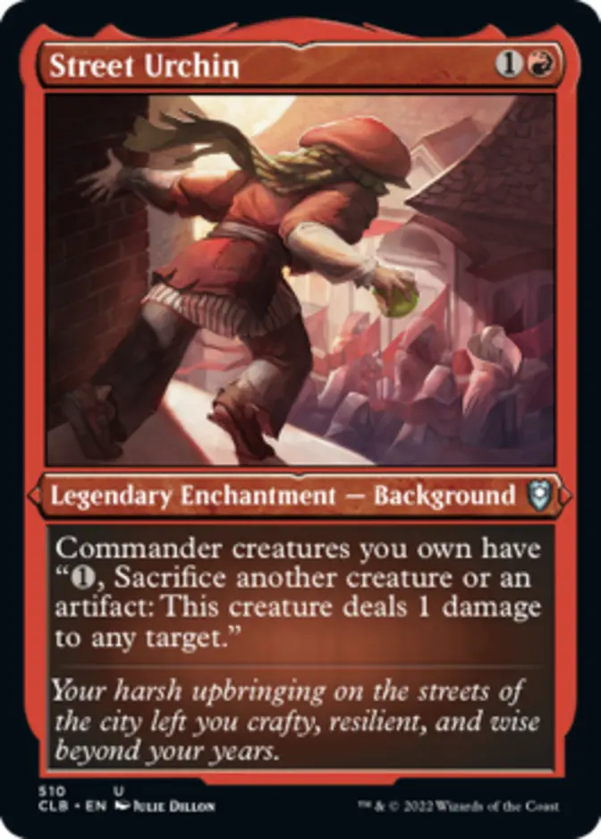 Street Urchin <foil etched> [CLB] (F)