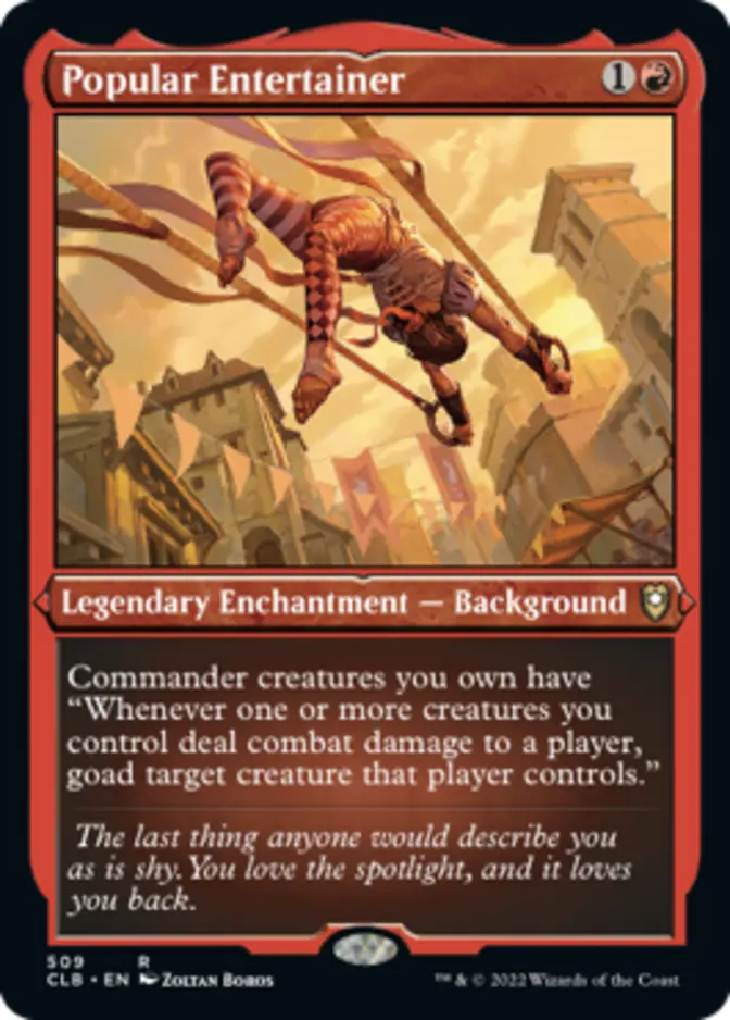 Popular Entertainer <foil etched> [CLB] (F)