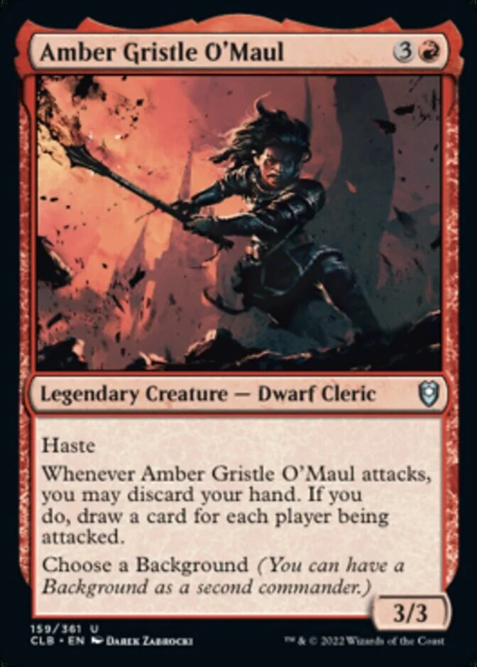 Amber Gristle O'Maul [CLB]