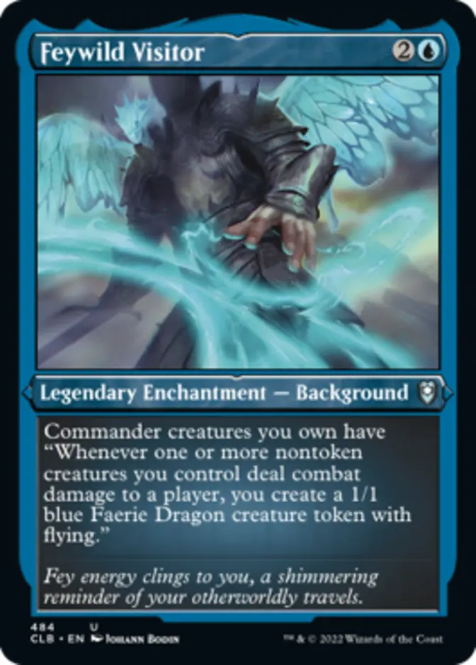 Feywild Visitor <foil etched> [CLB] (F)