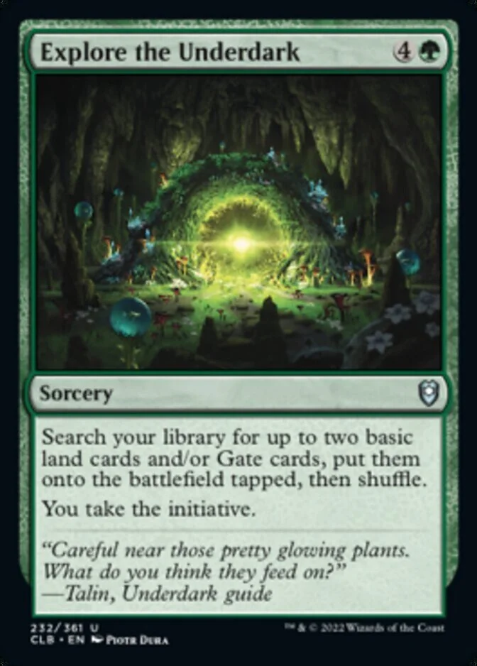 Explore the Underdark [CLB]