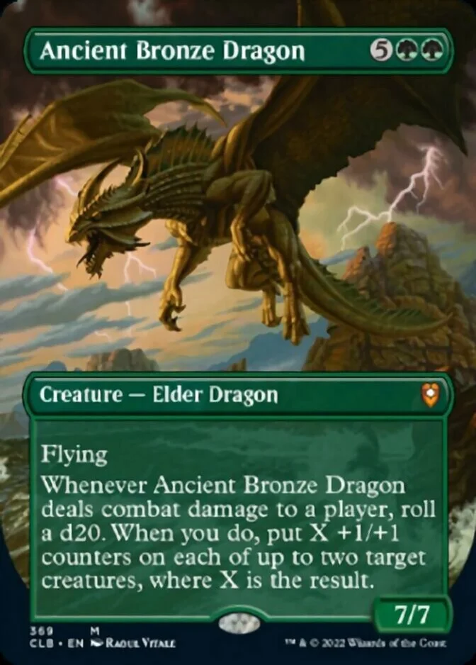 Ancient Bronze Dragon <borderless> [CLB]