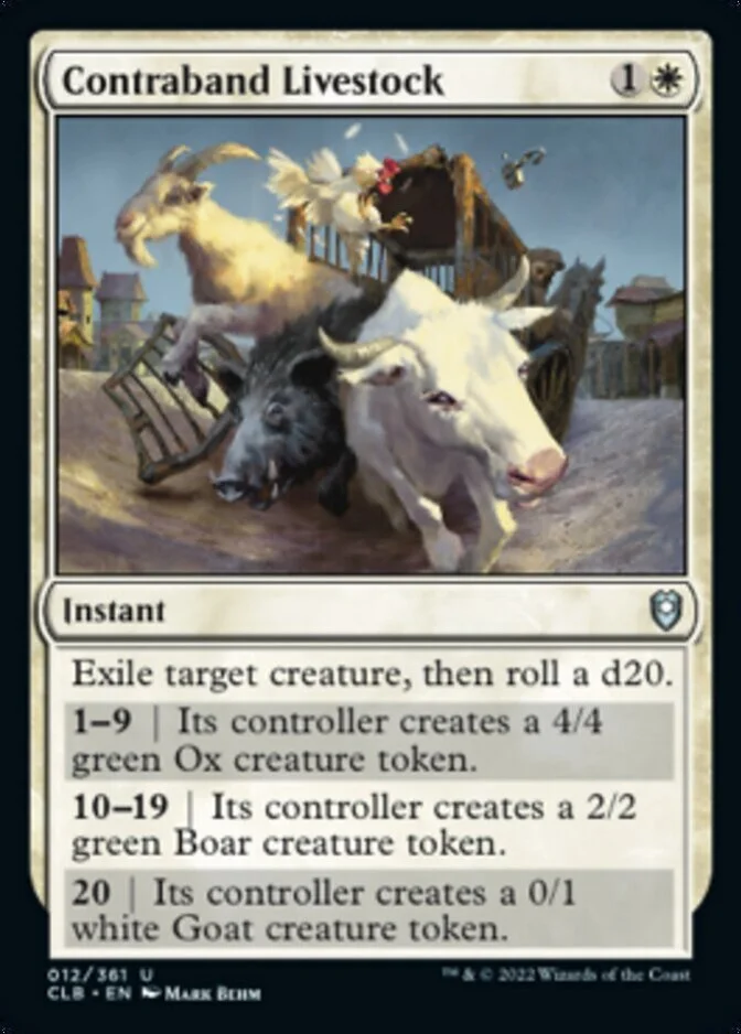 Contraband Livestock [CLB]