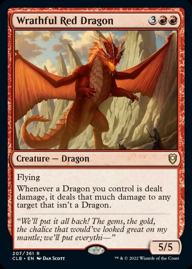 Wrathful Red Dragon [CLB]
