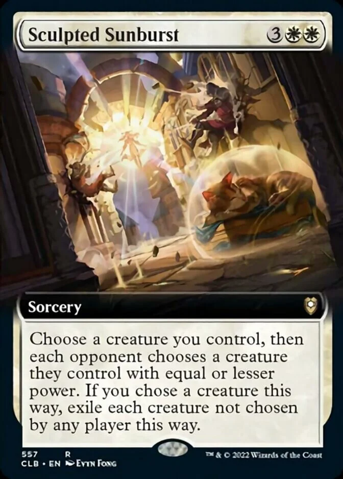 Sculpted Sunburst <extended> [CLB]