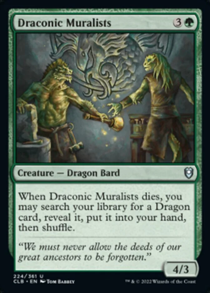 Draconic Muralists [CLB]