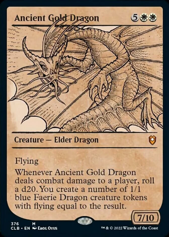 Ancient Gold Dragon <showcase> [CLB]