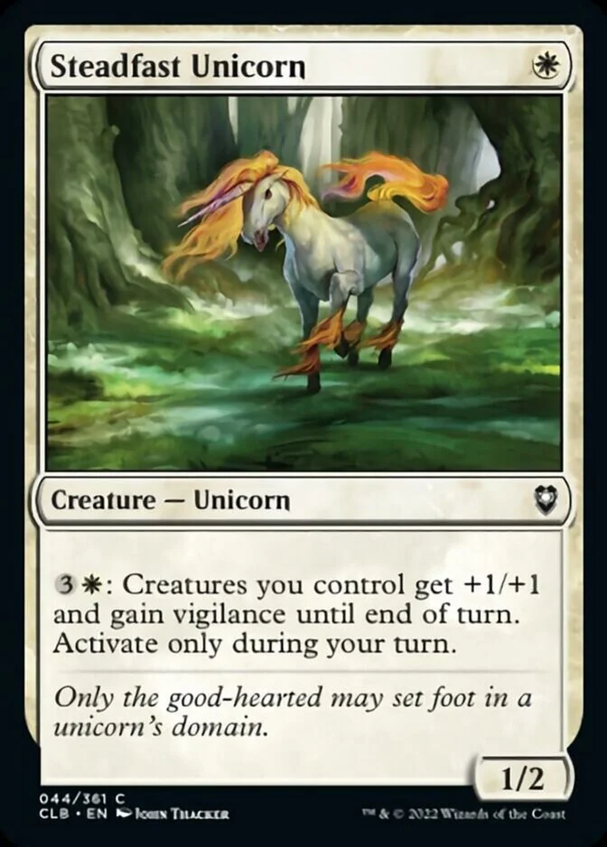 Steadfast Unicorn [CLB]
