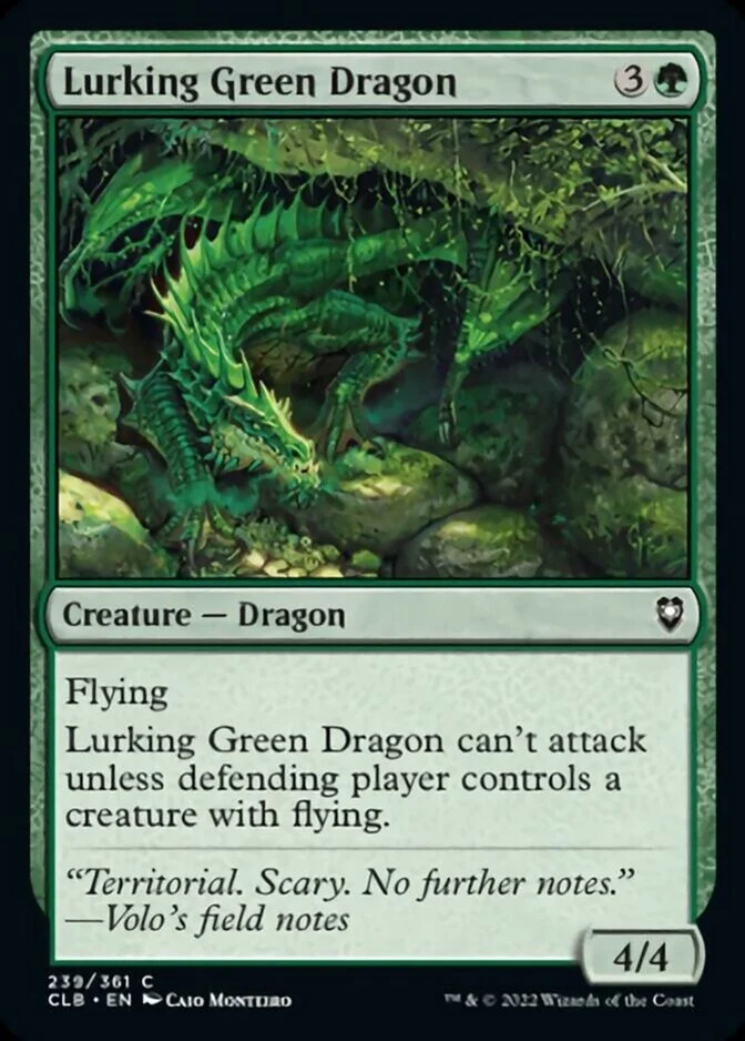 Lurking Green Dragon [CLB]