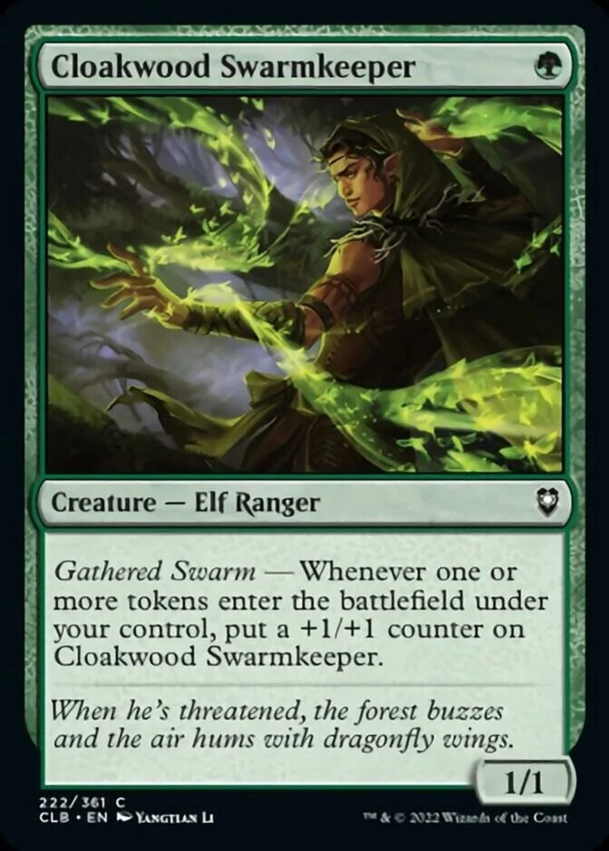 Cloakwood Swarmkeeper [CLB]