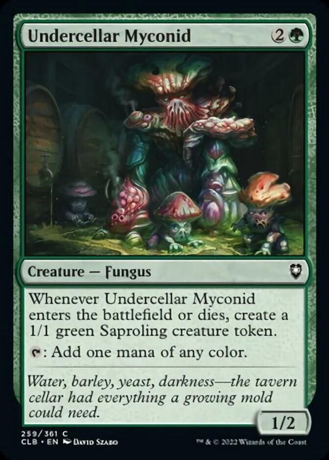 Undercellar Myconid [CLB]