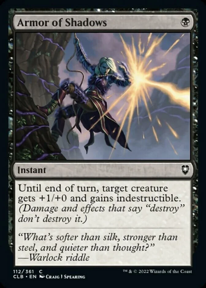 Armor of Shadows [CLB]