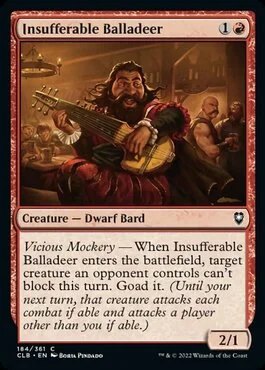 Insufferable Balladeer