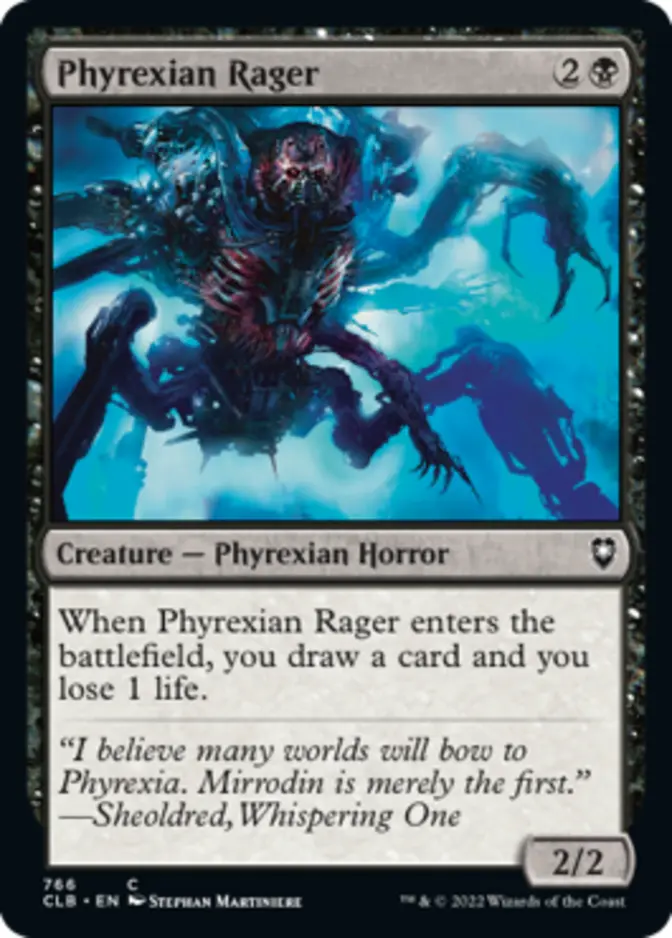 Phyrexian Rager [CLB]