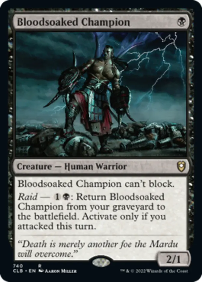 Bloodsoaked Champion [CLB]