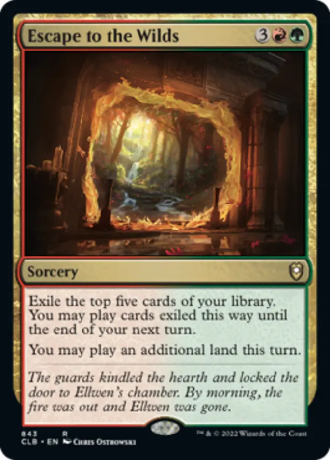 Escape to the Wilds [CLB]