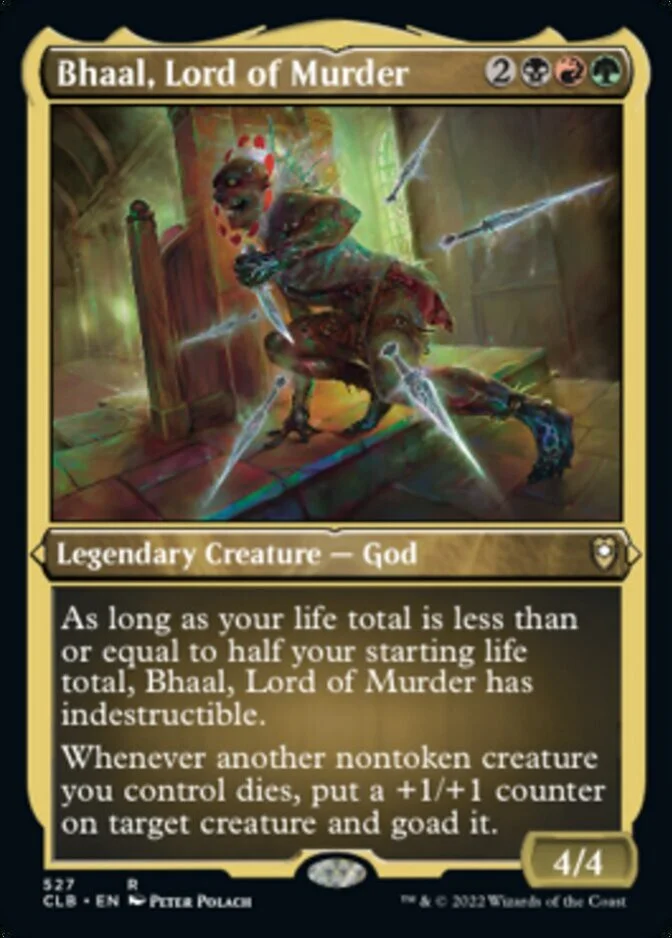 Bhaal, Lord of Murder <foil-etched> [CLB] (FE)