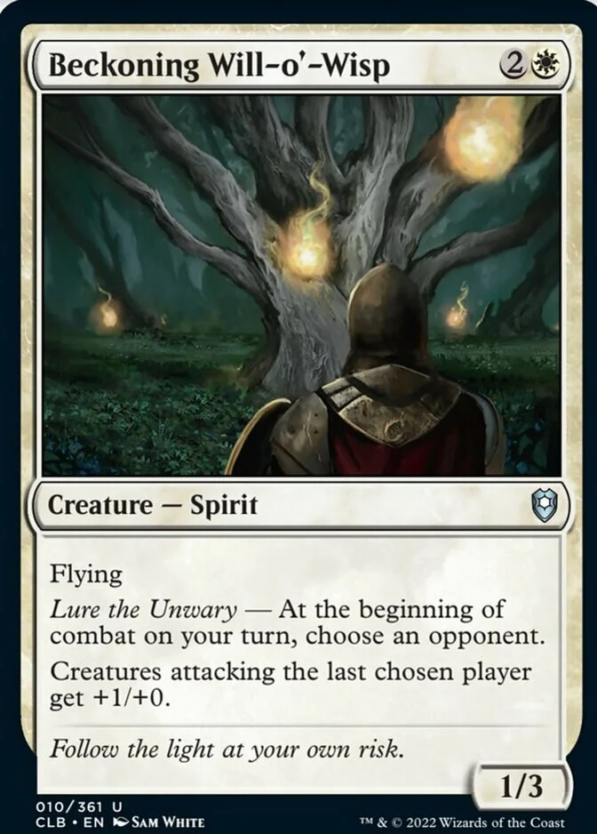 Beckoning Will-o'-Wisp [CLB] (F)