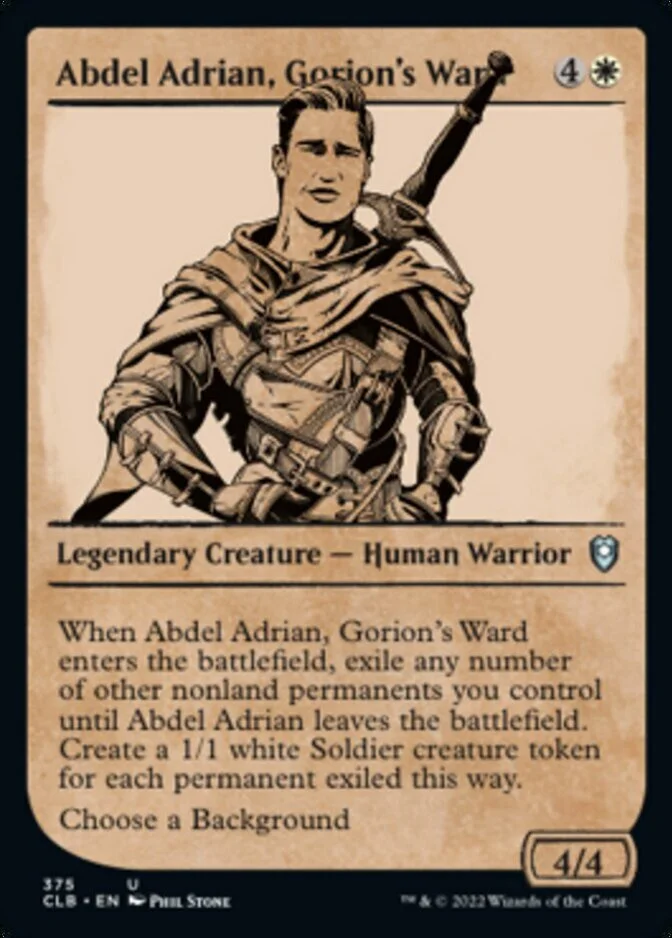 Abdel Adrian, Gorion's Ward <showcase> [CLB] (F)