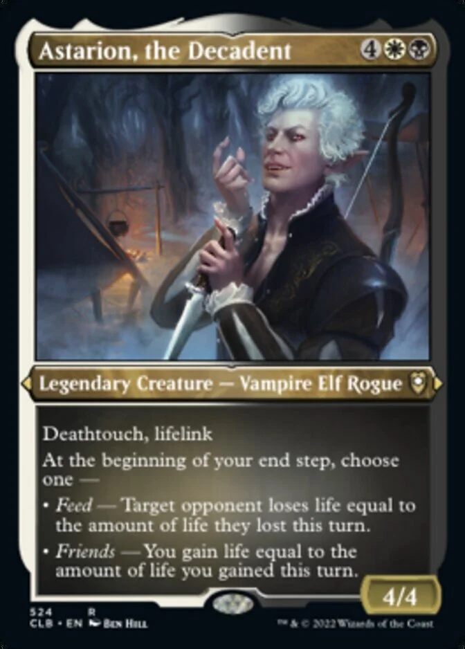 Astarion, the Decadent <foil-etched> [CLB] (FE)