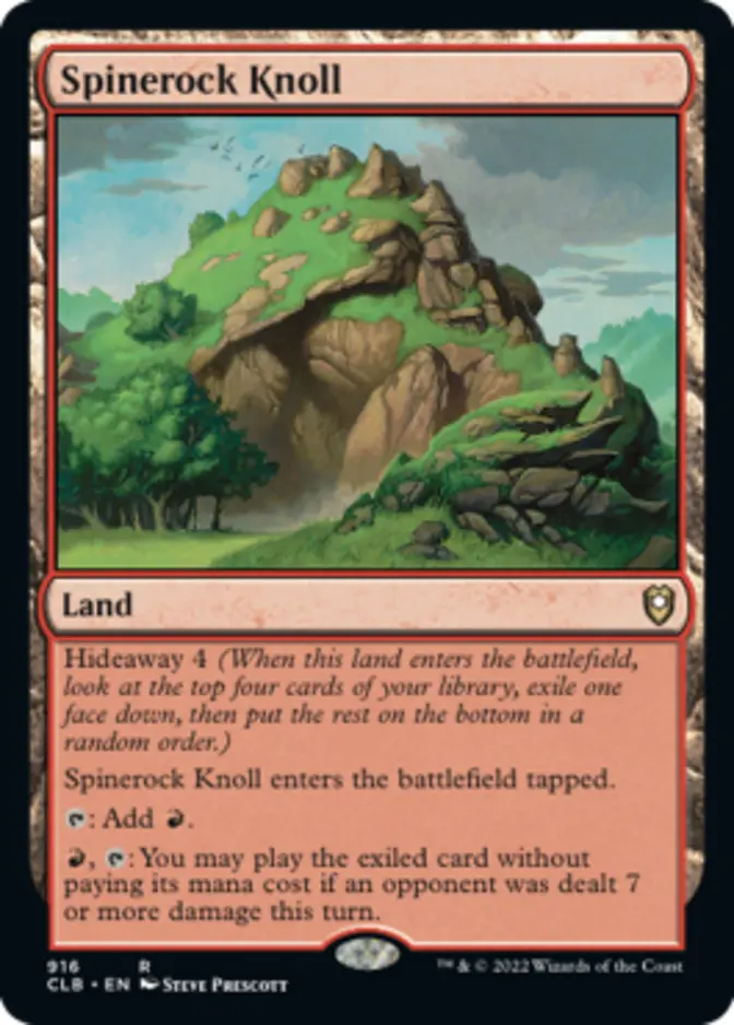 Spinerock Knoll [CLB]
